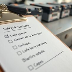 Lifepo4 Battery Maintenance Checklist