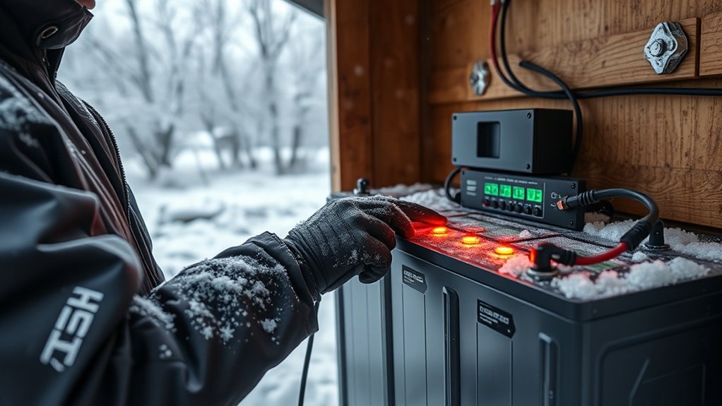 cold weather battery management