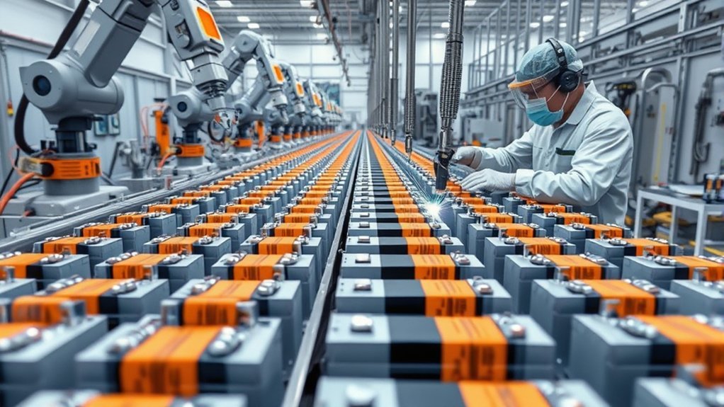 manufacturing process and assembly