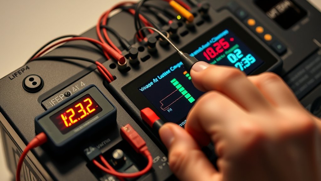 monitor voltage and soc