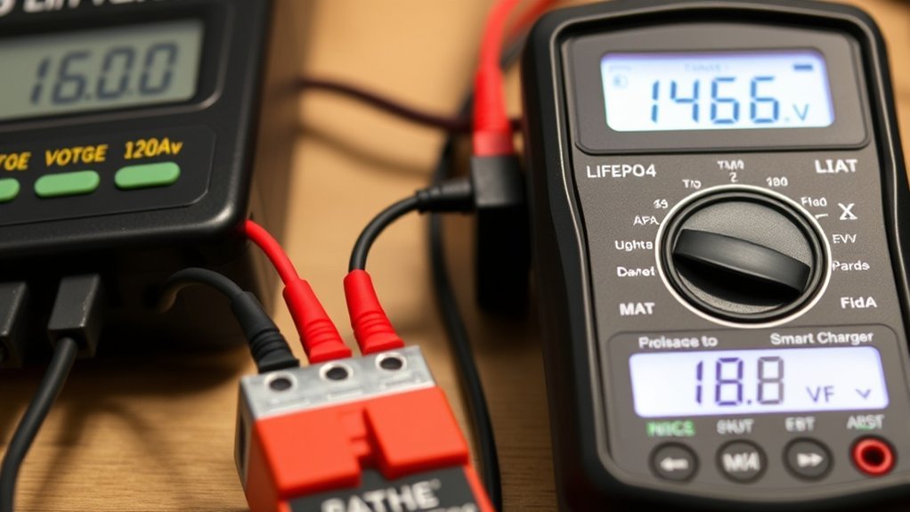proper charging voltage settings