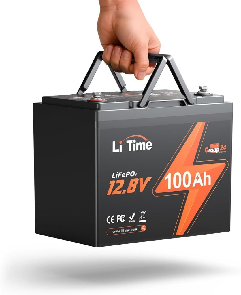 Litime 12v 100Ah RV LiFePO4 Lithium Battery for Van, Marine, Off-Grid Litime 12v 100Ah RV LiFePO4 Lithium Battery for Van, Marine, Off-Grid
